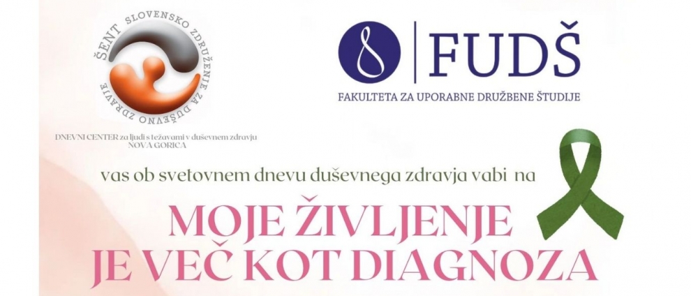 Predavanje - »Moje življenje je več kot diagnoza«